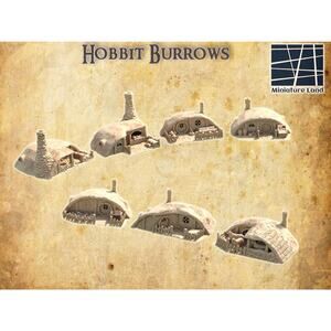 Halfling Burrows DND Tabletop Terrain
